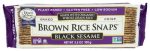 Snaps Blck Sesame W Brwn Rice - 3.5 OZ (case of 12) Discount