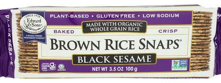 Snaps Blck Sesame W Brwn Rice - 3.5 OZ (case of 12) Discount