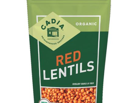 Bean Lentil Red Dry Org - 16 OZ (case of 12) on Sale