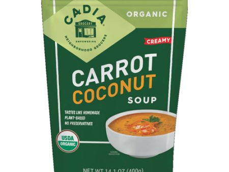 Soup Carrot Coconut Org - 14.1 OZ (case of 10) For Sale