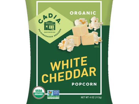 Popcorn Wht Chdr Org - 4 OZ (case of 12) Supply