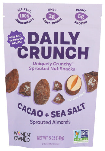 Almonds Sprtd Cacao Ssalt - 4 OZ (case of 6) For Discount