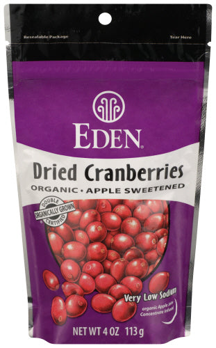 Fruit Drd Cranberry - 4 OZ (case of 15) For Sale