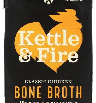 Broth Chicken Bone Org - 16.9 FO (case of 6) Fashion