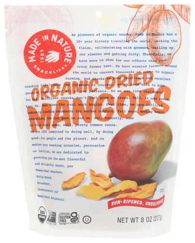 Dried Fruit Mango - 8 OZ (case of 6) Online now