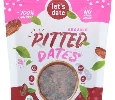 Dates Pitted Organic - 8 OZ (case of 6) Hot on Sale