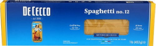 Pasta Spaghetti - 16 OZ (case of 20) Hot on Sale