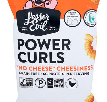 Snack Curls Egg Wht Chse - 4 OZ (case of 9) Fashion