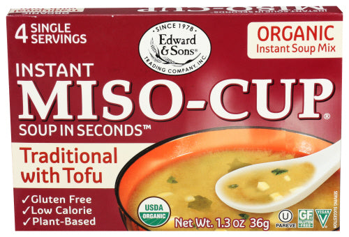 Miso Cup Mix Trdnl Org 4Pk - 1.3 OZ (case of 12) Online Sale