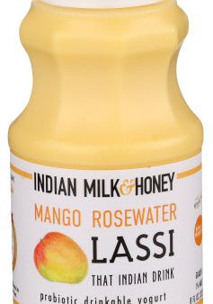 Lassi Mango Rosewater - 8 OZ (case of 6) on Sale