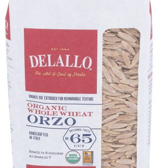 Pasta Whlwht Orzo Org - 16 OZ (case of 12) Cheap