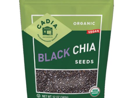 Seed Chia Black Org - 12 OZ (case of 6) Hot on Sale