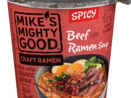 Soup Cup Beef Spicy Org - 1.8 OZ (case of 6) Online Sale