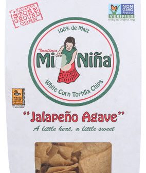 Tortilla Chip Jalpno Agav - 12 OZ (case of 9) Sale