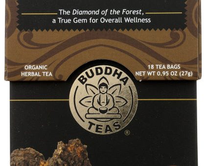 Tea Chaga Mushroom - 18 BG (case of 6) For Discount