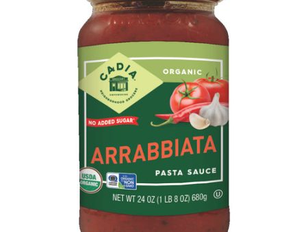 Sauce Pasta Arrbiata Org - 24 OZ (case of 12) Online now