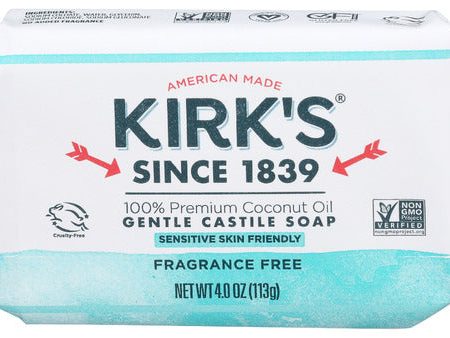 Soap Bar Frgfr Castile - 4 OZ (case of 1) on Sale