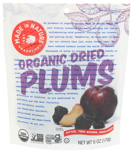 Plum Df Org - 6 OZ (case of 6) Supply