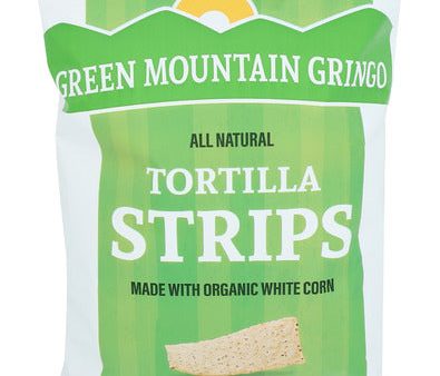 Chip Trtla Strip Wht Corn - 8 OZ (case of 12) on Sale