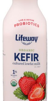 Kefir Lf Org Strwbry - 32 FO (case of 6) For Discount