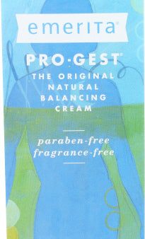 Progest Parab Free Cream - 2 OZ (case of 1) For Discount