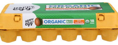 Egg Free Range Org - 1.5 DZ (case of 16) Discount