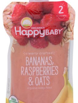 S2 Ban Rspbry Oats Org - 4 OZ (case of 16) Fashion