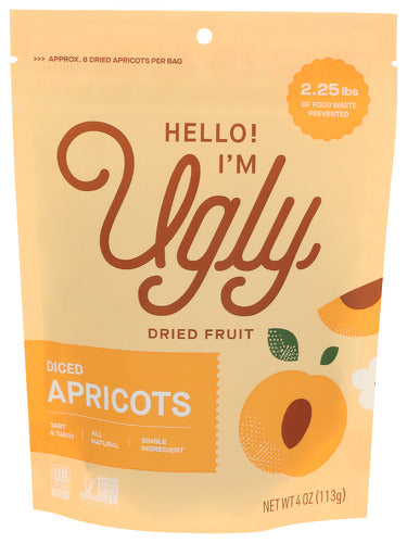 Apricots Dried And Diced - 4 OZ (case of 12) Fashion