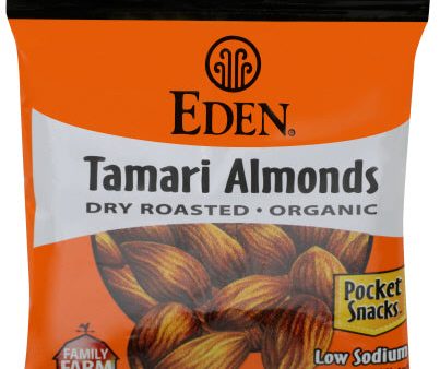 Pocket Snk Almond Tamari - 1 OZ (case of 12) Online Hot Sale