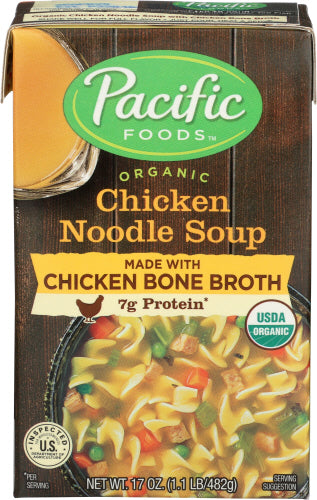 Soup Chkn Ndl Bone Br Org - 17 OZ (case of 12) Hot on Sale