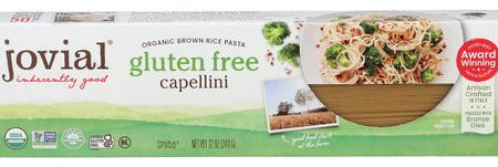 Pasta Brwnrce Org Capellini - 12 OZ (case of 12) Fashion