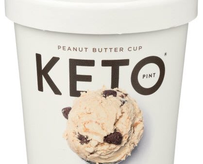 Ice Crm Pnt Bttr Cup Keto - 1 PT (case of 8) Sale