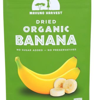 Fruit Dried Banana Org - 2 OZ (case of 6) For Discount