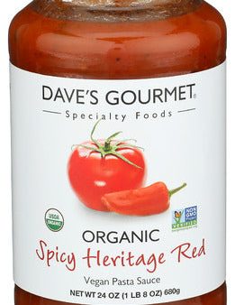 Sauce Marinara Spicy Org - 24 OZ (case of 6) Online