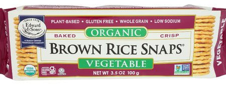 Snaps Rice Vegtble Org - 3.5 OZ (case of 12) For Sale