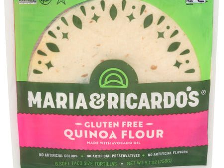 Tortilla Quinoa Gl Free - 9.1 OZ (case of 8) on Sale