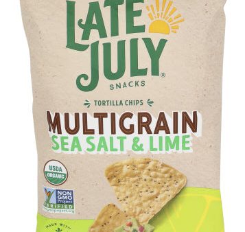 Chip Mltigrn Sslt Lime - 7.5 OZ (case of 12) on Sale