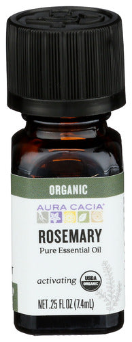 Ess Oil Org Rosemary - 0.25 OZ (case of 1) Online Sale