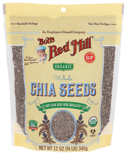 Seed Chia - 12 OZ (case of 5) For Sale