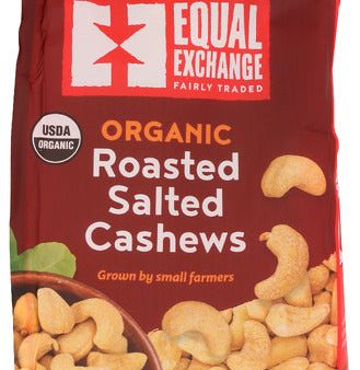 Cashews Rstd Sltd Org - 8 OZ (case of 6) Supply