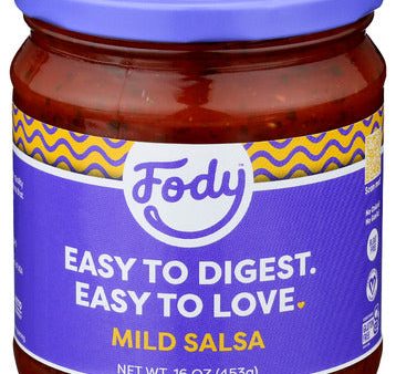 Salsa Mild Low Fodmap - 16 OZ (case of 6) Online now