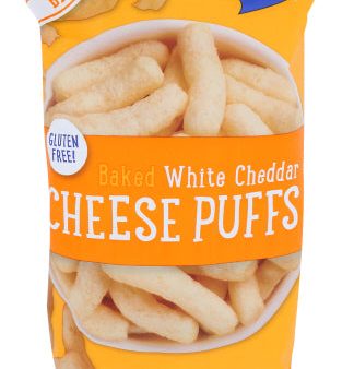 Cheese Puff Bkd Wht Chdr - 5.5 OZ (case of 12) Discount