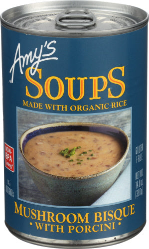 Soup Mshrm Bisque Porci - 14 OZ (case of 12) For Discount