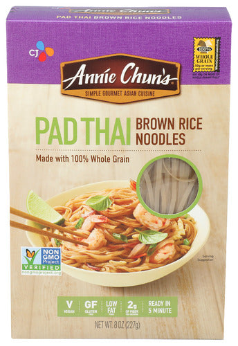 Noodle Brwn Rice Pad Thai - 8 OZ (case of 6) Discount