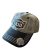 Diamond Rio Embroidered Cap - Dark Grey  Silver Cheap