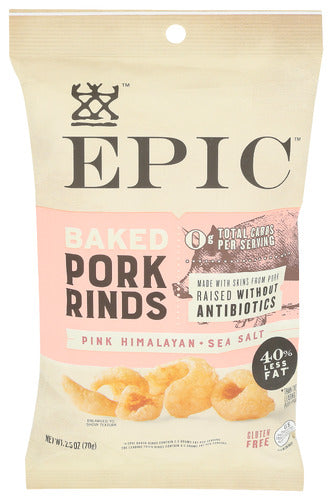 Pork Rinds Bkd Himlyn Pnk - 2.5 OZ (case of 12) on Sale