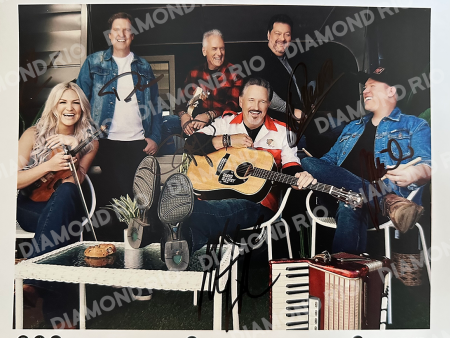 Diamond Rio Autographed 8x10 Supply