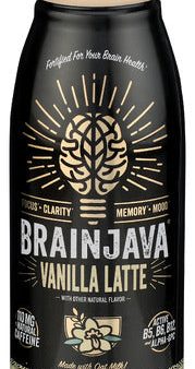 Brainjava Vnla Latte Rtd - 8 FO (case of 4) Online now