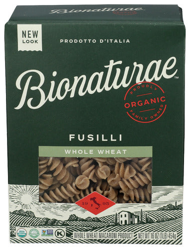 Pasta Ww Fusilli Org - 16 OZ (case of 12) Online Hot Sale