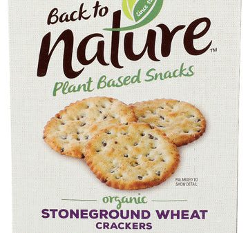 Cracker Stonegrnd Wht - 6 OZ (case of 6) For Discount